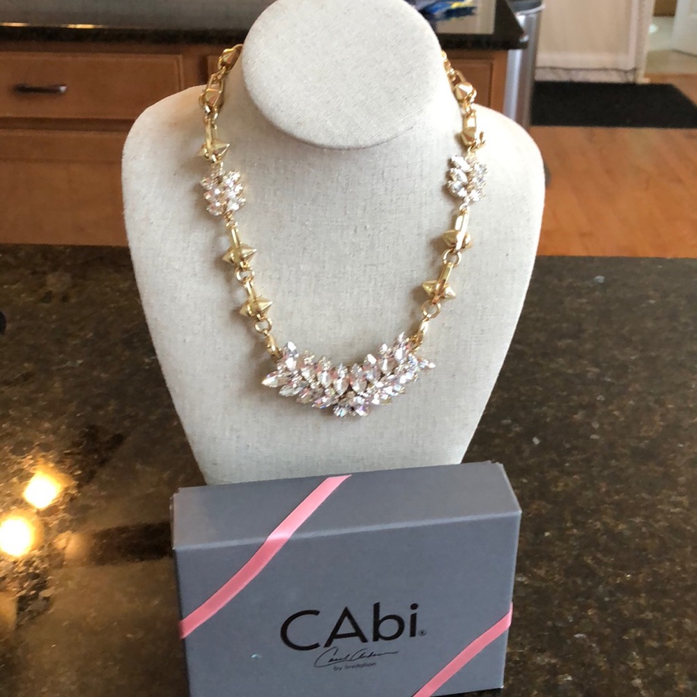 CAbi necklace w/ Removable broach